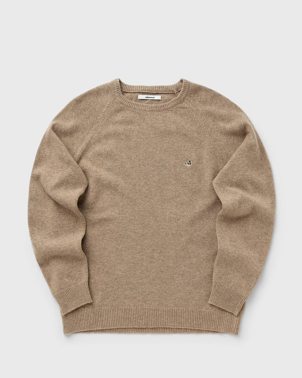 Edmmond Studios DUCK PATCH SWEATER beige