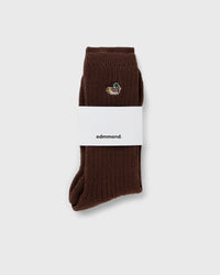 Edmmond Studios DUCK Socks brown