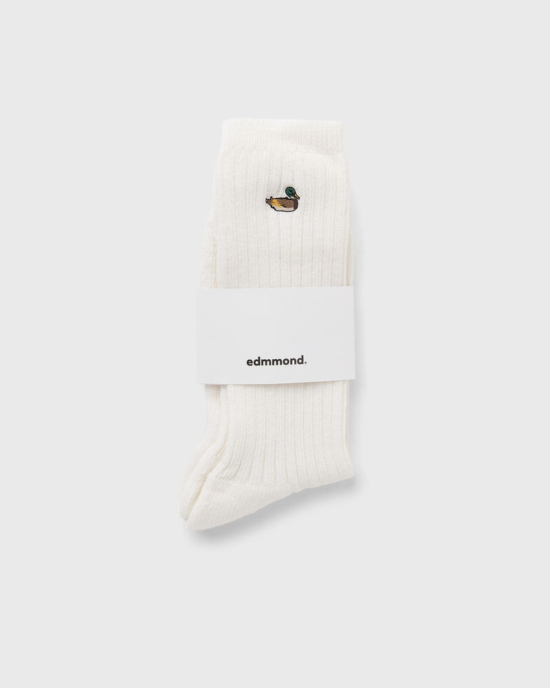 Edmmond Studios DUCK SOCKS white