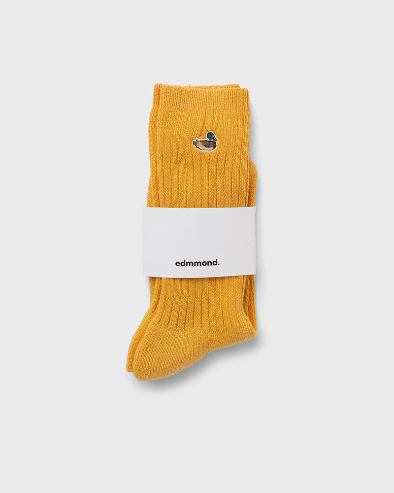 Edmmond Studios DUCK SOCKS yellow