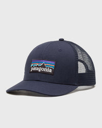 Patagonia P-6 Logo Trucker Hat blue