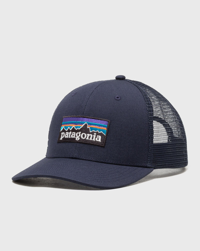Patagonia P-6 Logo Trucker Hat blue