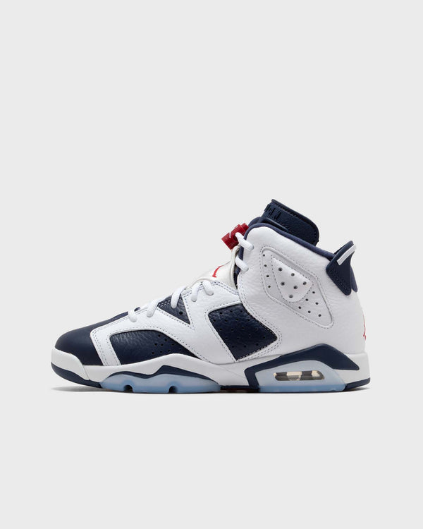 Jordan AIR JORDAN 6 RETRO ‘White and Midnight Navy‘ (GS) white