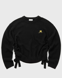 Ganni Future Wool Knit Crewneck black