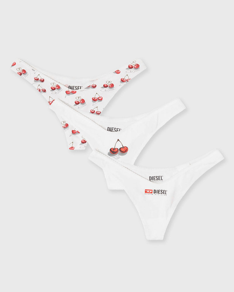 Diesel Threepack Slip White