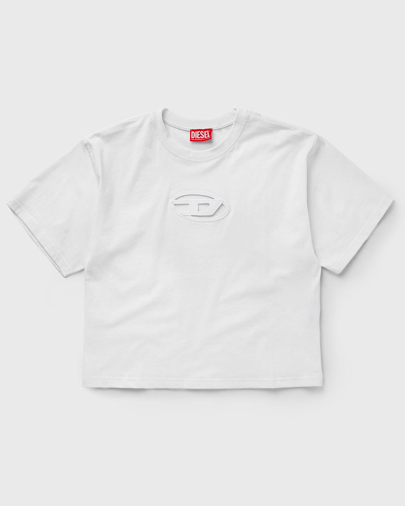 Diesel T-BUXT-CROP-OD TEE white