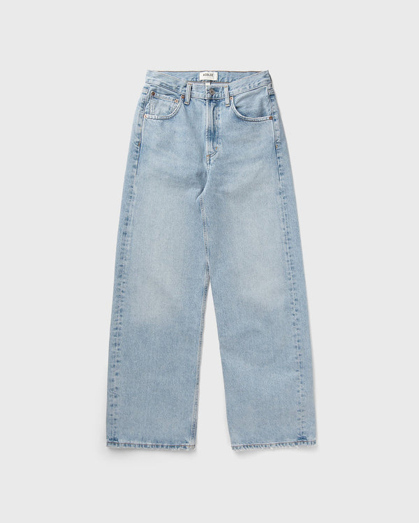 AGOLDE LOW CURVE JEAN IN FORCE blue