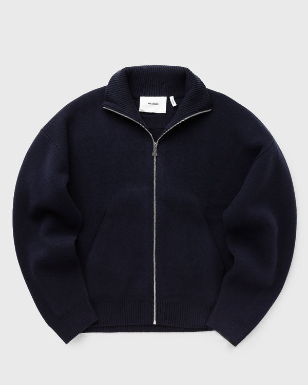 Axel Arigato Core Zip-Up Sweater blue