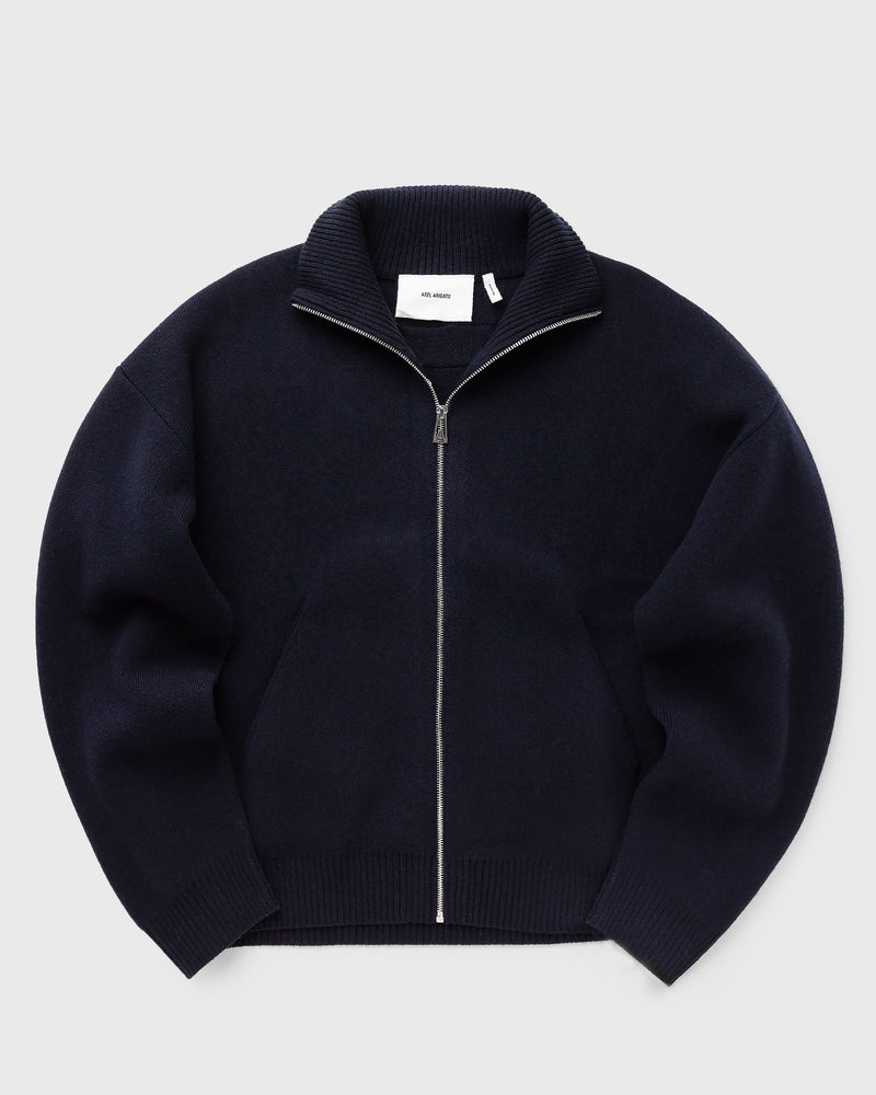 Axel Arigato Core Zip-Up Sweater blue