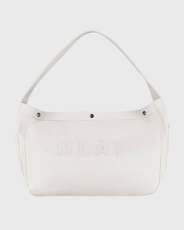 LF NEWSPAPER  BAG white