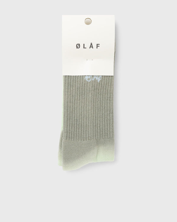 LF GRADIENT SIGNATURE SOCKS green|grey