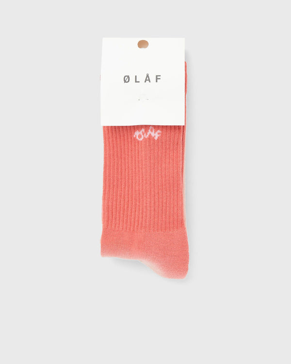 LF GRADIENT SIGNATURE SOCKS red