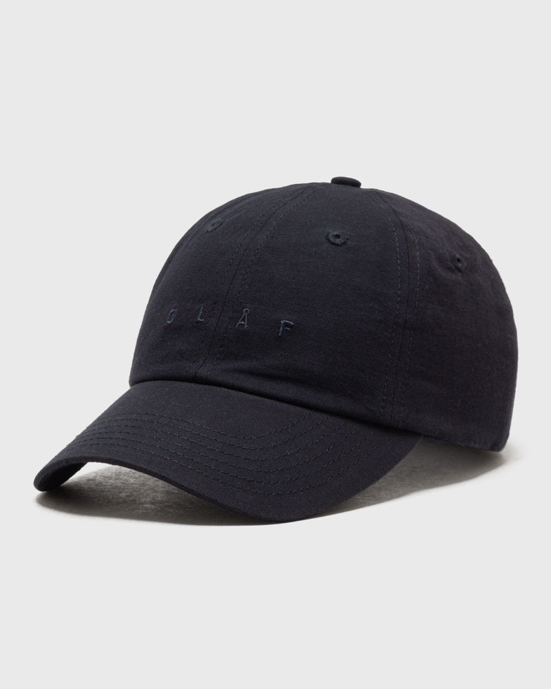 LF COTTON LINEN CAP blue