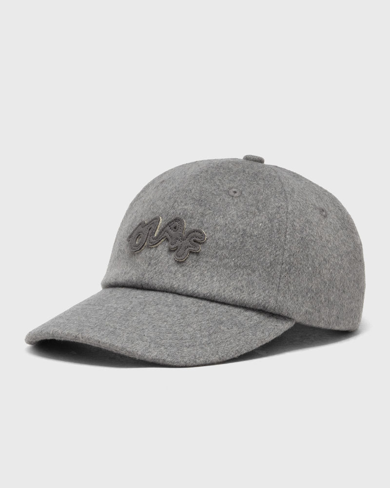 LF SIGNATURE LOGO WOOL CAP grey