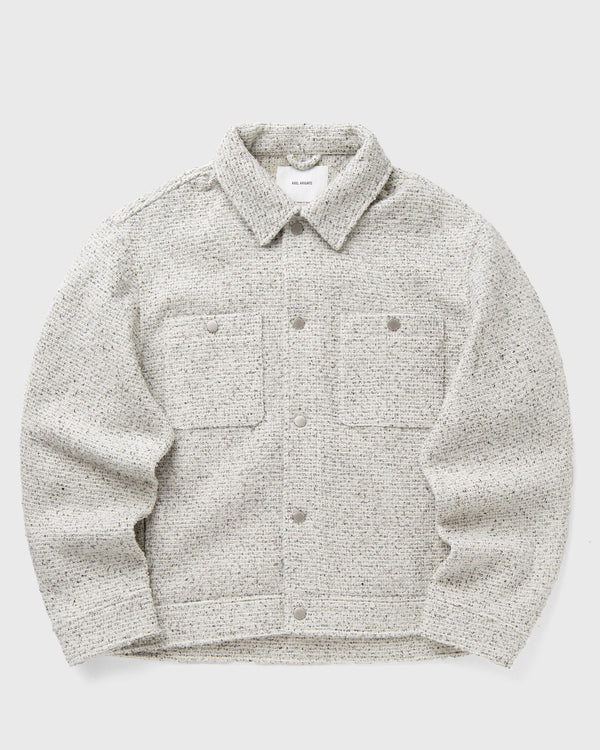 Axel Arigato Wyn Boucle Overshirt white