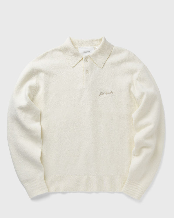 Axel Arigato Scribble Polo Sweater white