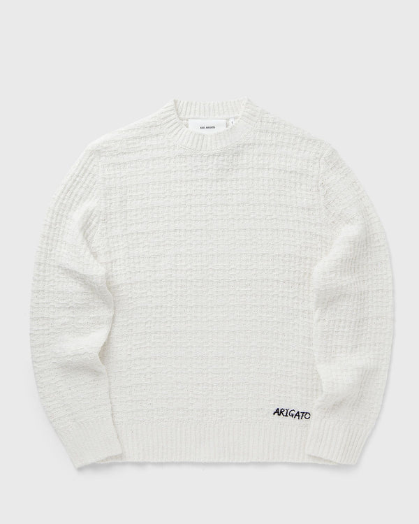 Axel Arigato Grid Sweater white