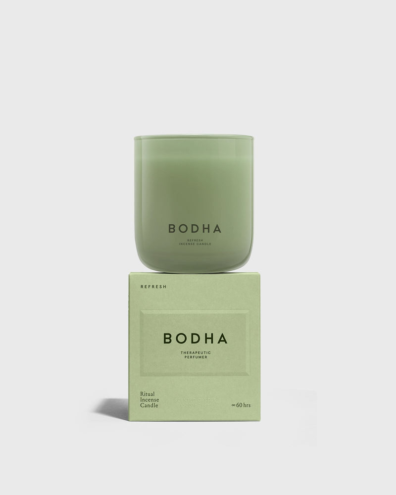 BODHA Ritual Incense Candle - Refresh - 220 GR multi