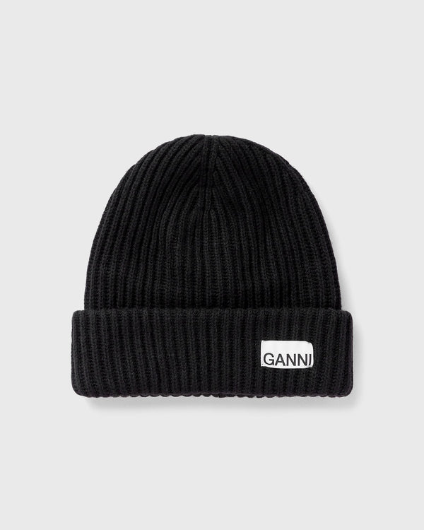 Ganni Structured Rib Beanie