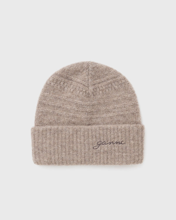 Ganni Soft Wool Beanie