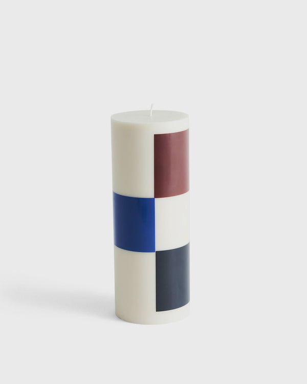 Hay Column Candle Large