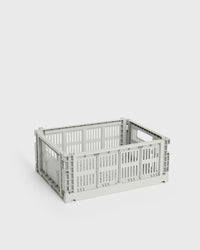Hay Colour Crate-medium grey