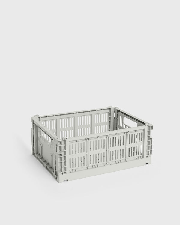 Hay Colour Crate-Medium grey