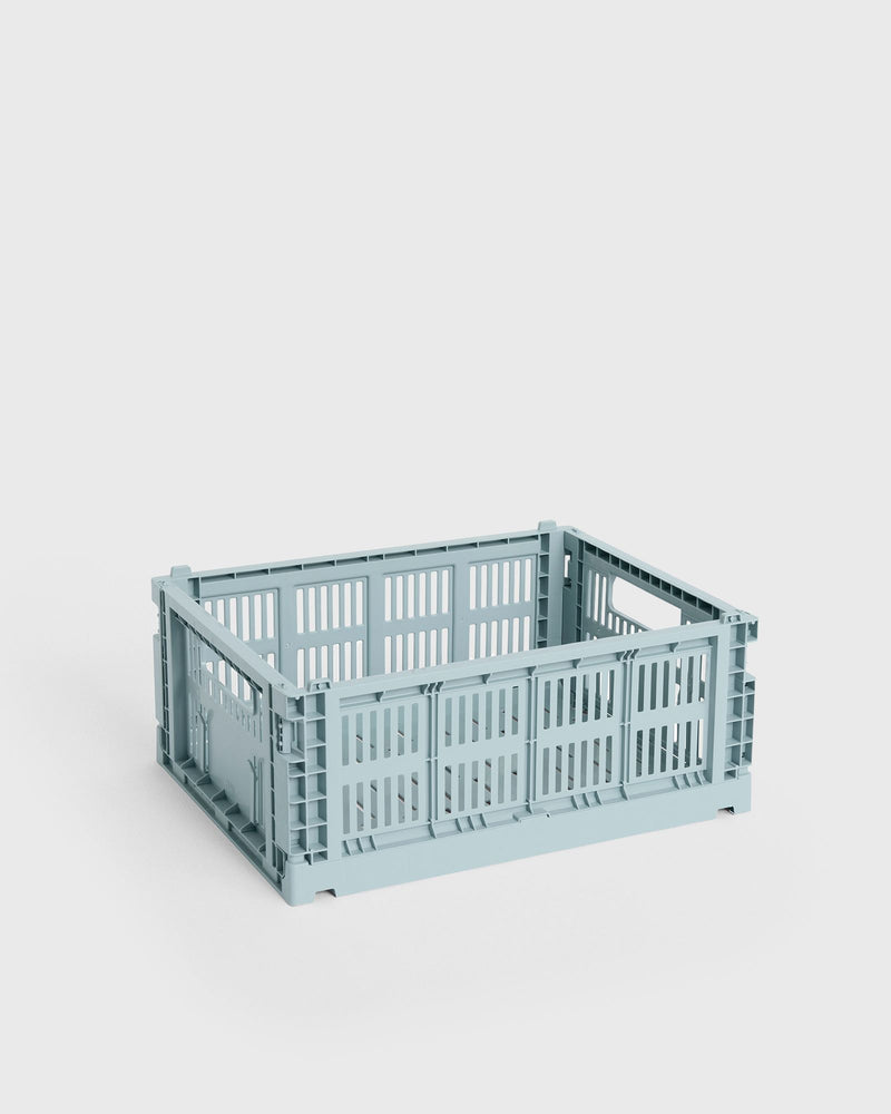 Hay Colour Crate-medium blue
