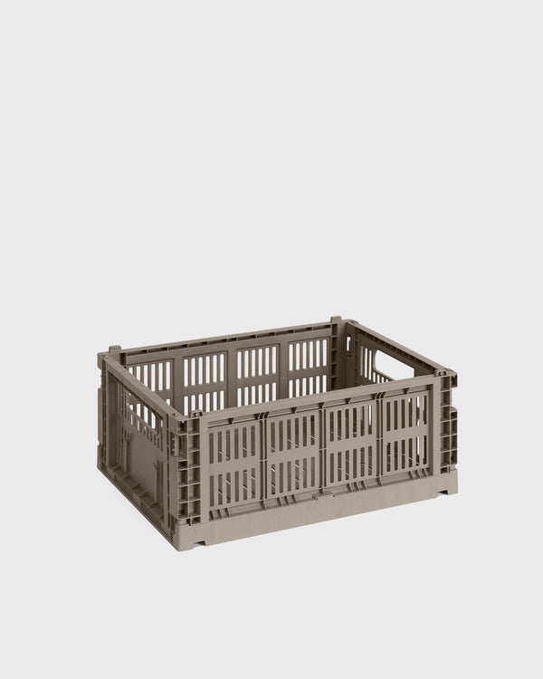 Hay HAY Colour Crate Medium brown