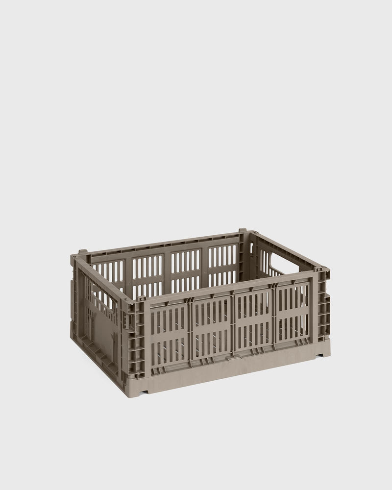Hay HAY Colour Crate Medium brown