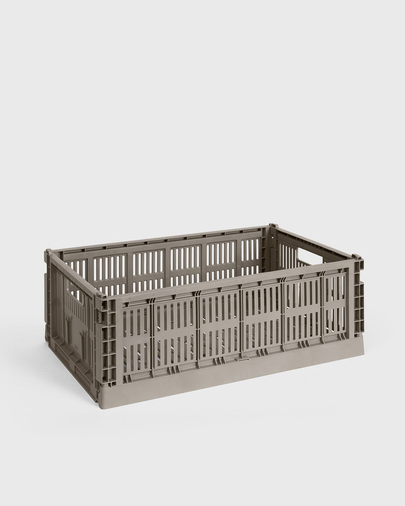 Hay Colour Crate-large grey