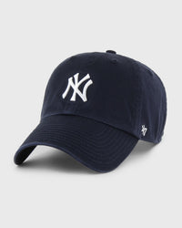 Sporty & Rich Yankees Serif Hat blue