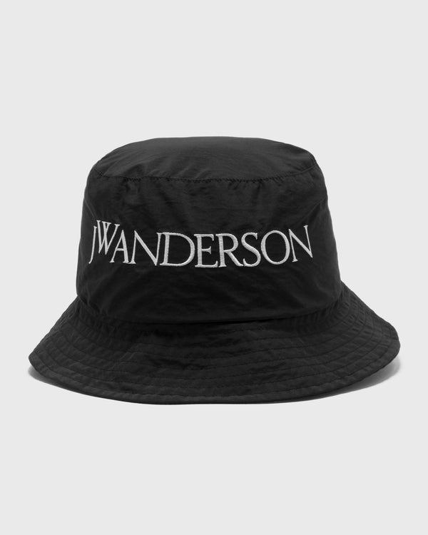 JW Anderson LOGO BUCKET HAT black