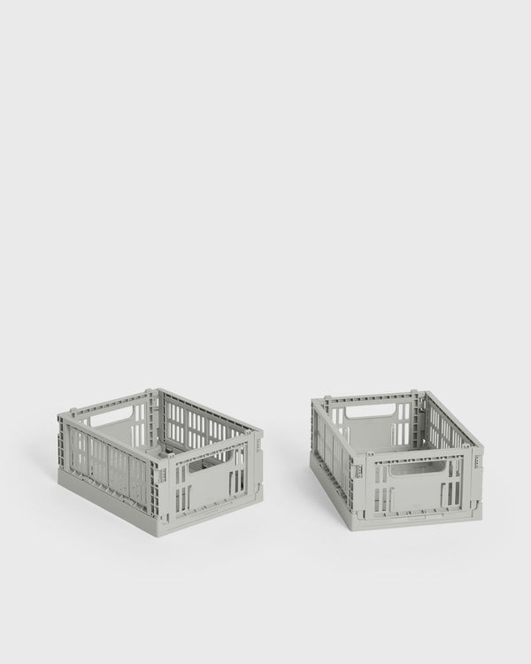 Hay Colour Crate Mini-Set of 2 grey
