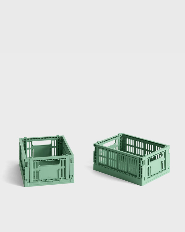 Hay HAY Colour Crate Mini green