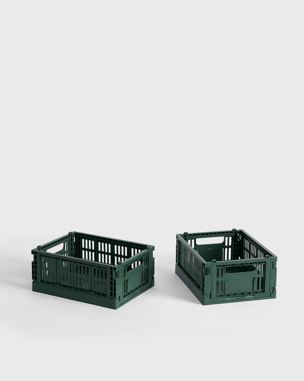 Hay Colour Crate Mini-Set of 2 green