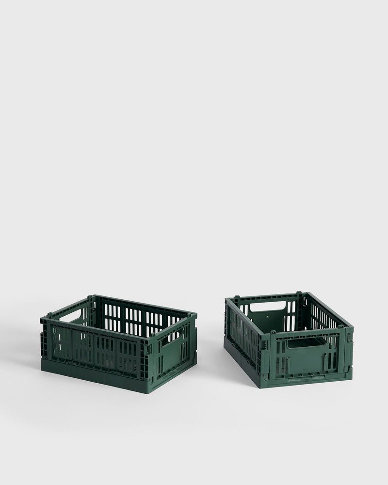 Hay Colour Crate Mini-Set of 2 green