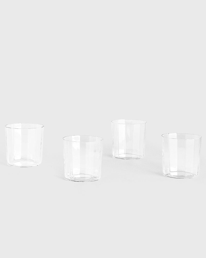 Hay Angle Glass-Set of 4 Wide nan