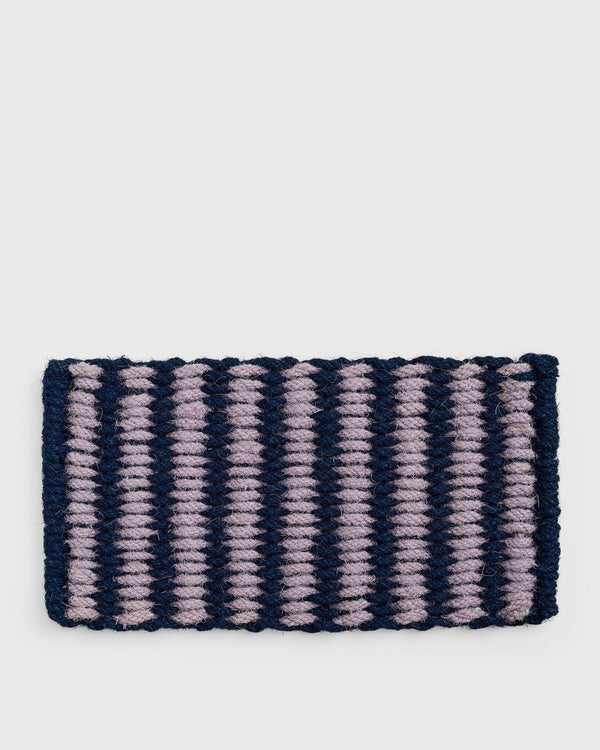 Hay Coco Door Mat-Stripe Wide multi|purple