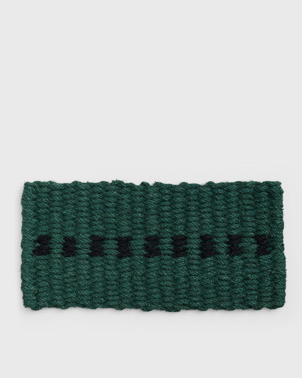 Hay Coco Door Mat-Dot green