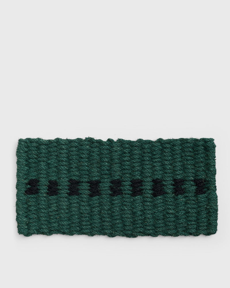 Hay Coco Door Mat-Dot green