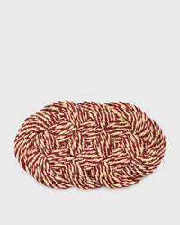 Hay Coco Door Mat Swirl red