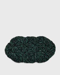 Hay Coco Door Mat Swirl green