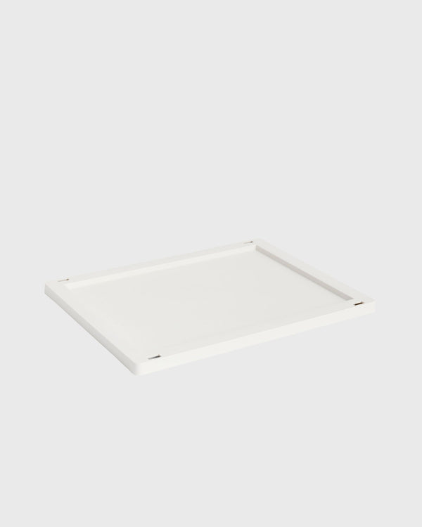Hay HAY Colour Crate Lid Plastic Medium white