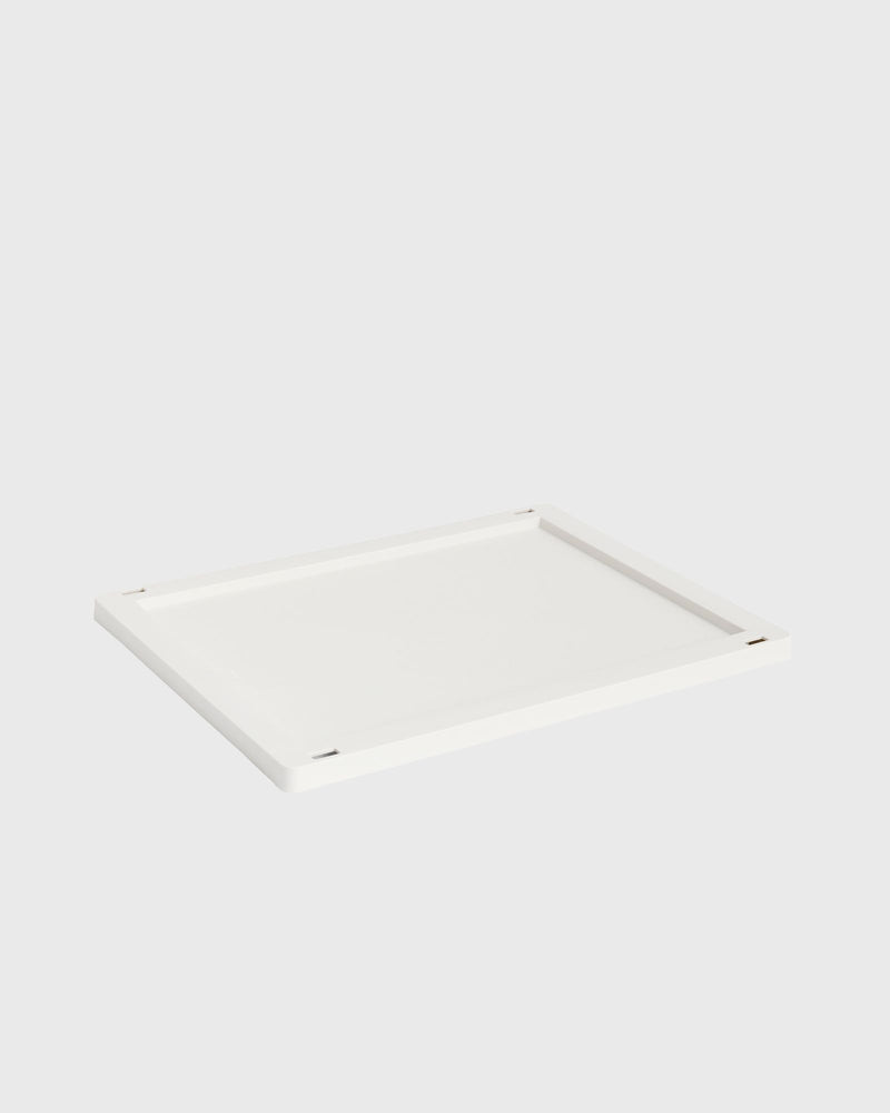 Hay HAY Colour Crate Lid Plastic Medium white