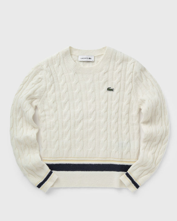Lacoste KNIT PULLOVER beige