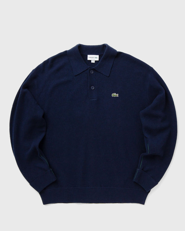 Lacoste LONG SLEEVE POLO blue