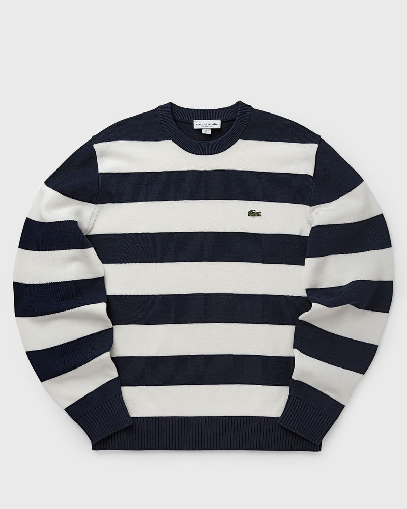 Lacoste Sweater Blue|white