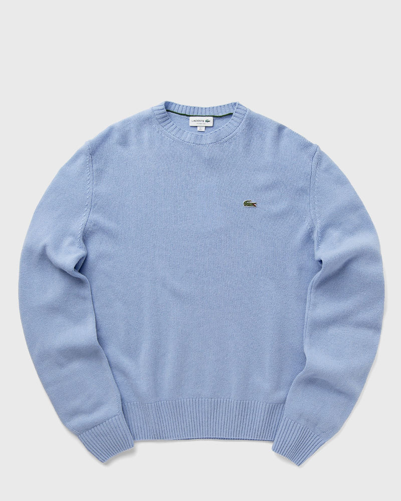 Lacoste WOOL CREW NECK Sweater blue