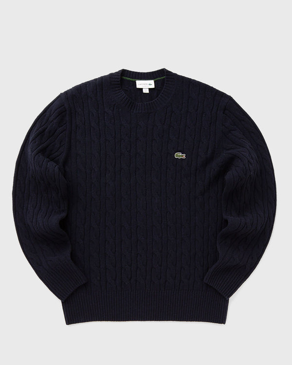 Lacoste Carded Wool Crew Neck Sweater